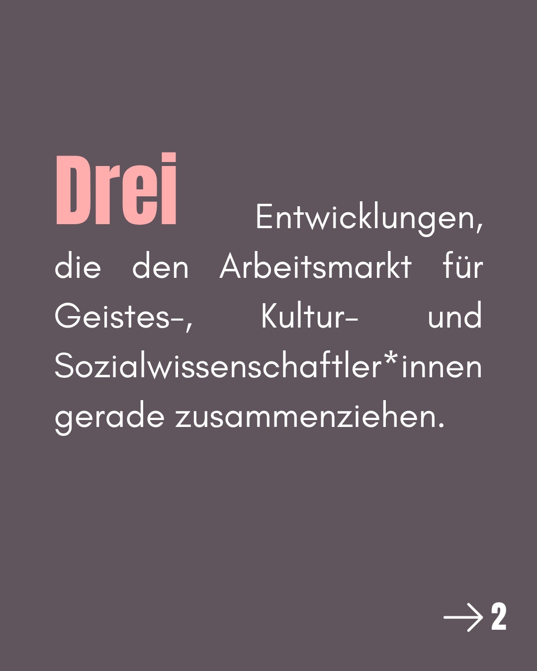 Drei Entwicklungen, die den Arbeitsmarkt gerade zusammenziehen.