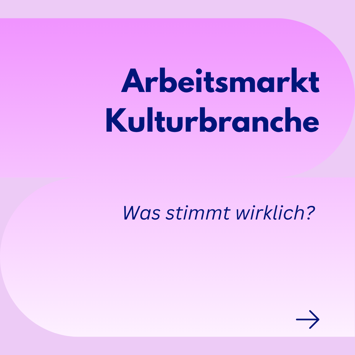 Arbeitsmarkt Kulturbranche
