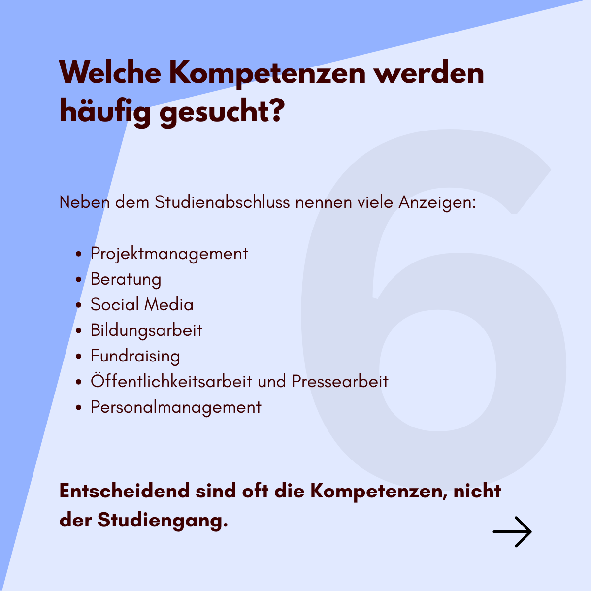 Sozialwissenschaften im Stellenmarkt
