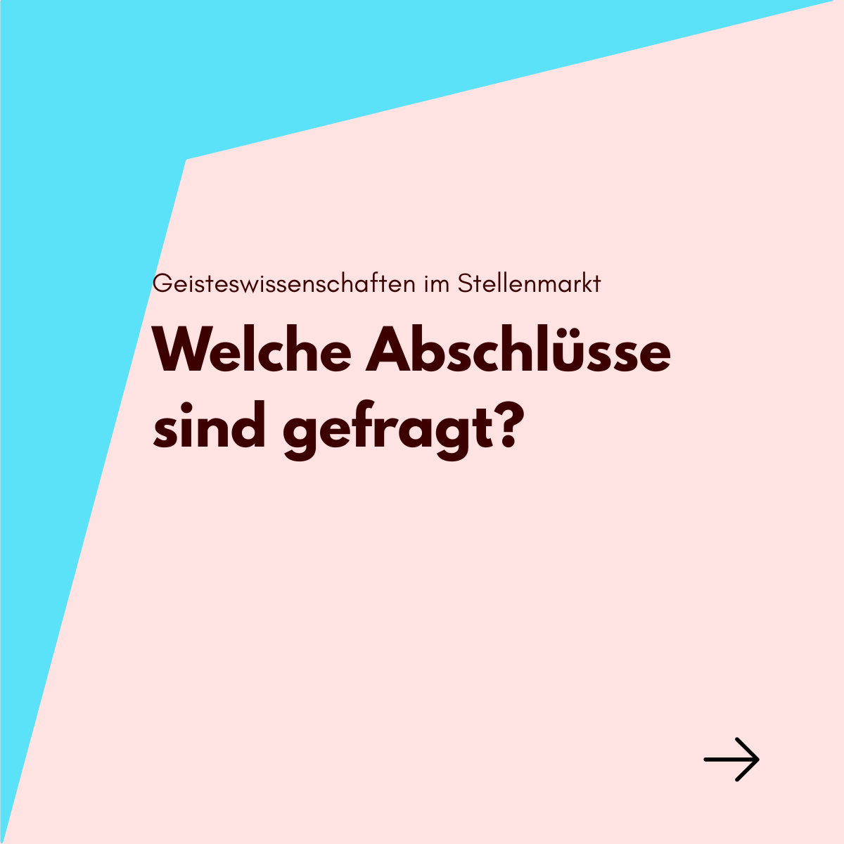 Welche Abschlüsse sind gefragt