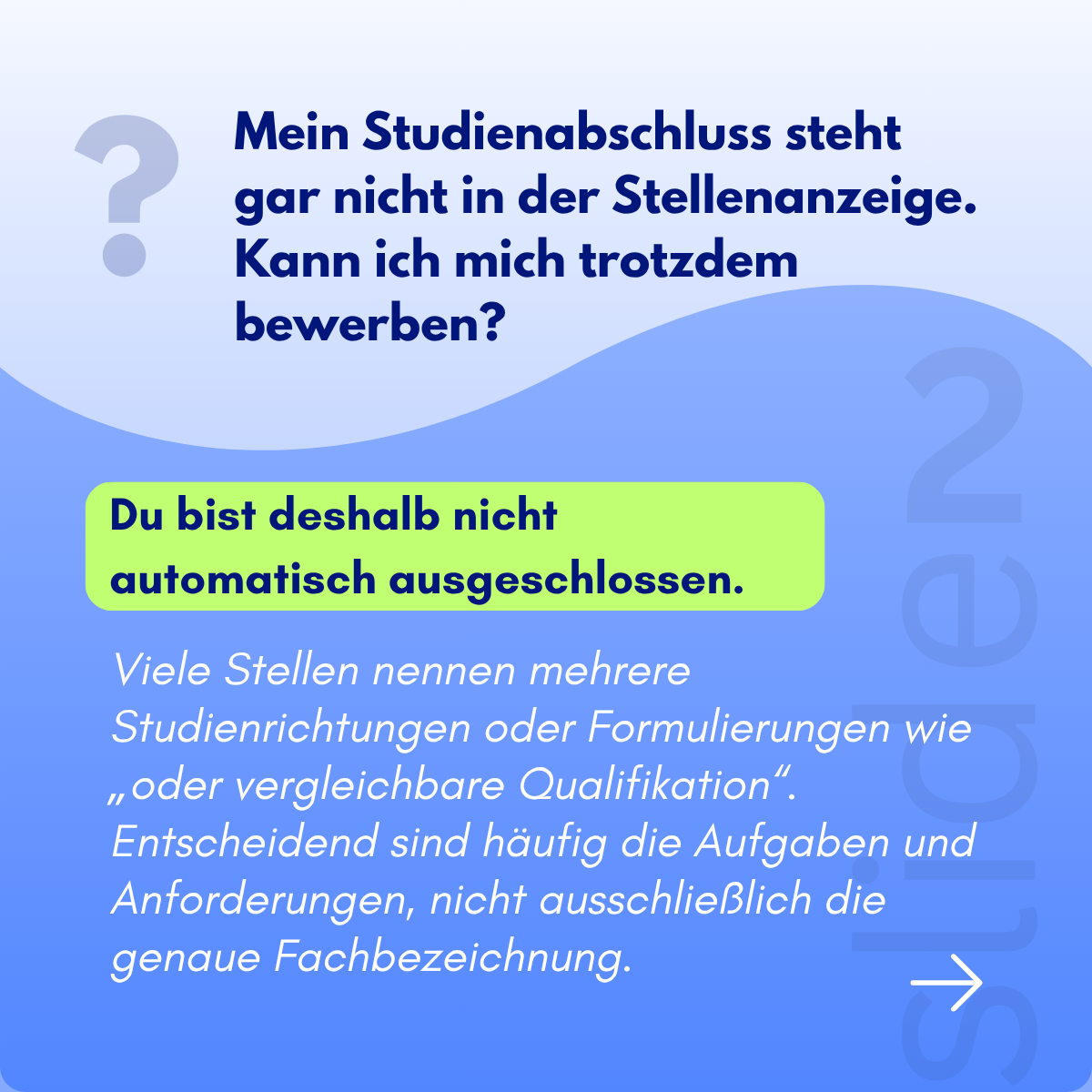 Berufseinstieg Den Stellenmarkt besser verstehen
