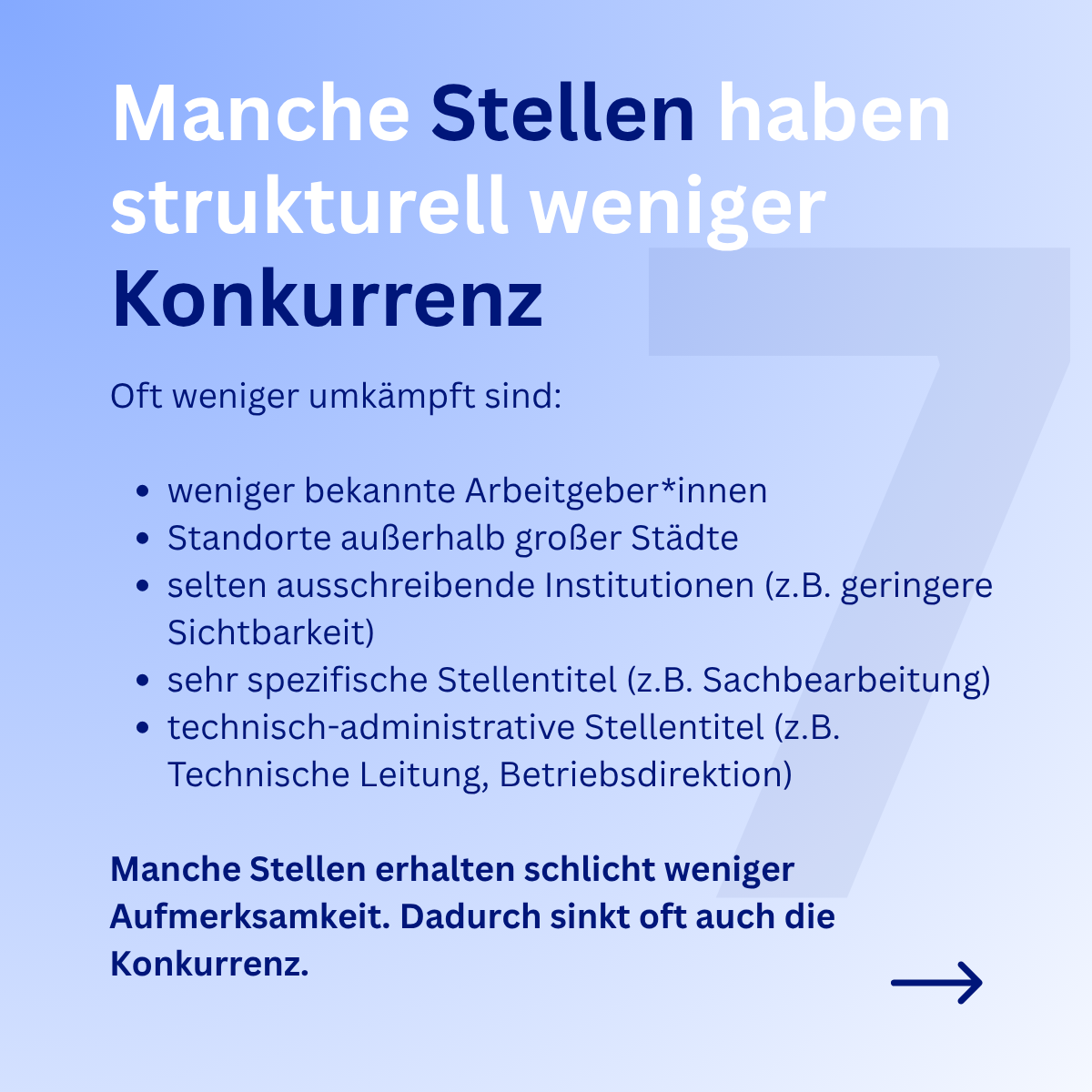 Welche Stellen sind besonders überlaufen und welche nicht? Beobachtungen aus dem Stellenmarkt für Geistes-, Kultur- und Sozialwissenschaftler:innen.