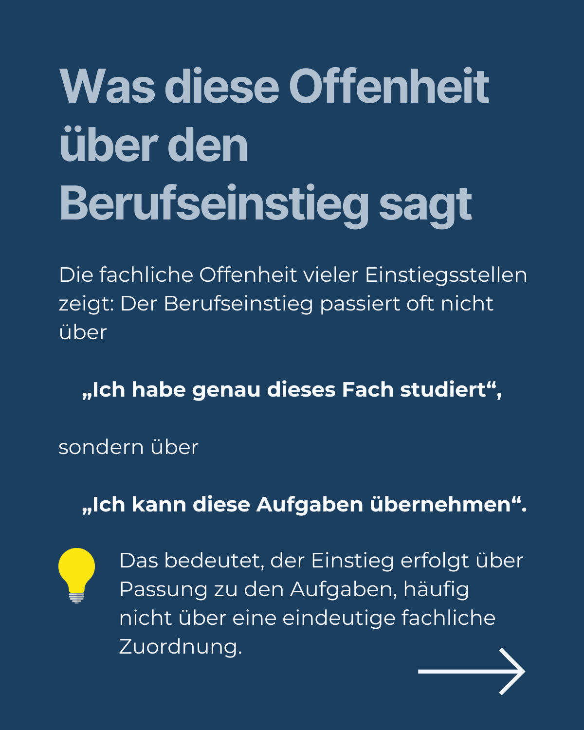 Warum zählen Stellenanzeigen mehrere Studienfächer auf?