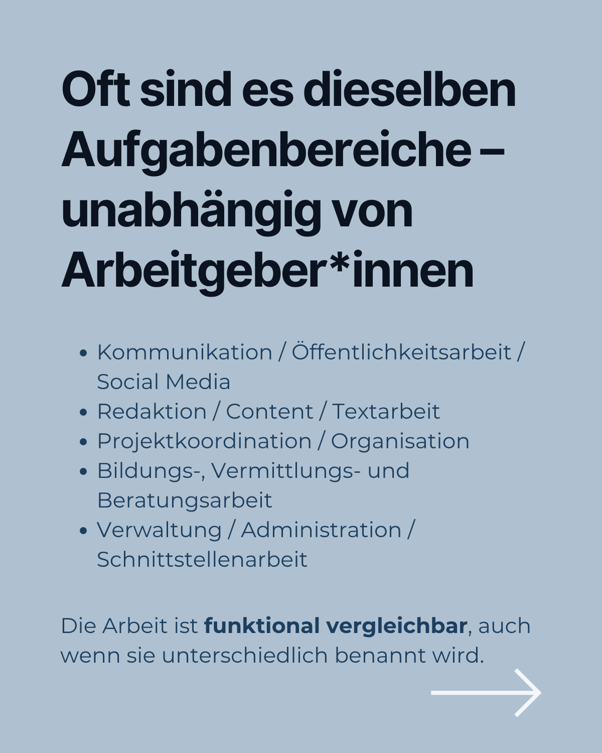 Warum zählen Stellenanzeigen mehrere Studienfächer auf?