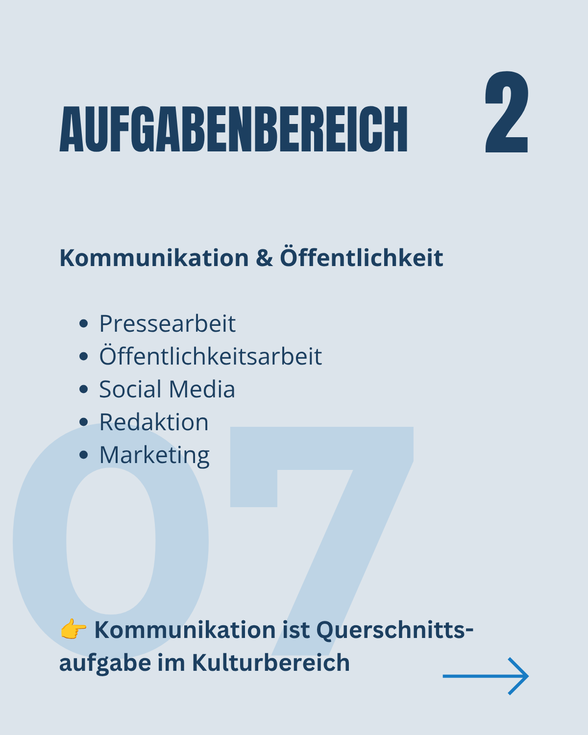 Welche Jobs gibt es im Kulturbereich?