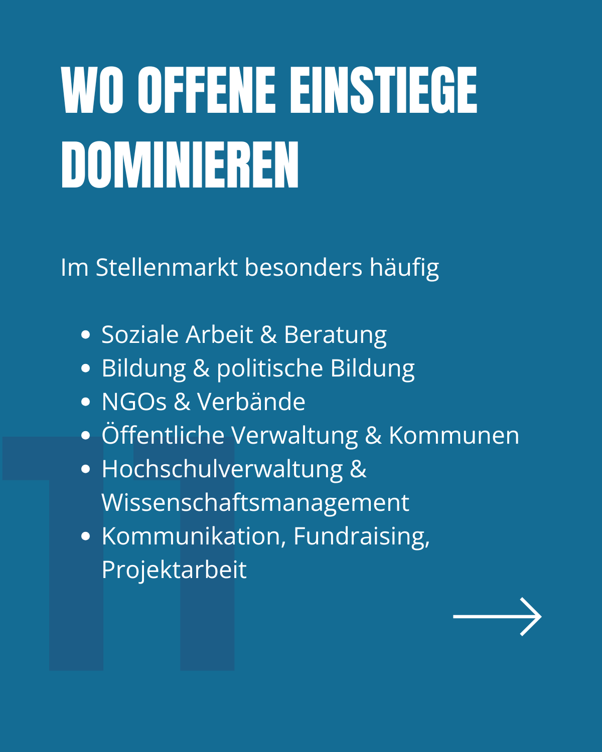 Wie gelingt der Einstieg?