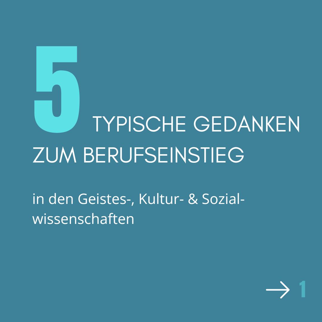 5 typische Gedanken zum Berufseinstieg