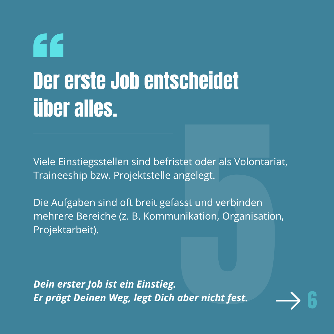 5 typische Gedanken zum Berufseinstieg