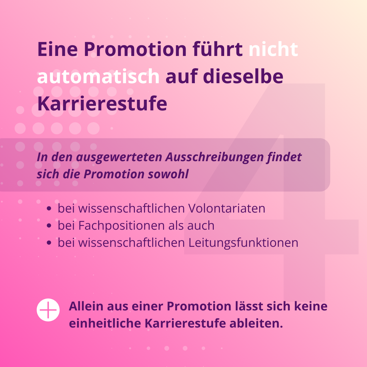 Welche Rolle spielt eine Promotion außerhalb der Wissenschaft?
