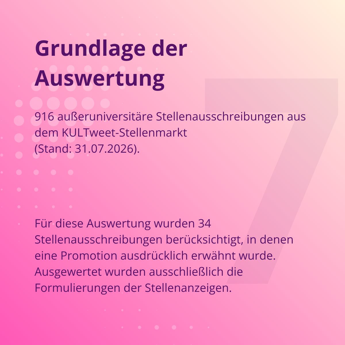 Nach der Promotion raus aus der Wissenschaft?