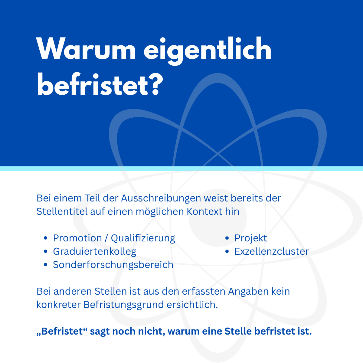 Befristung in der Wissenschaft Ein Blick auf Ausschreibungen im KULTweet-Stellenmarkt für Geistes-, Kultur- und Sozialwissenschaftler*innen