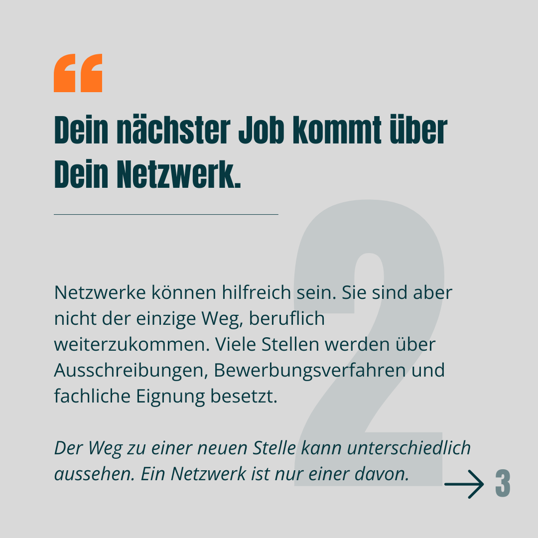 3 Karriere-Tipps - und warum sie nicht immer passen.