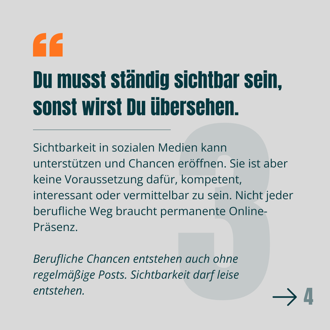 3 Karriere-Tipps - und warum sie nicht immer passen.