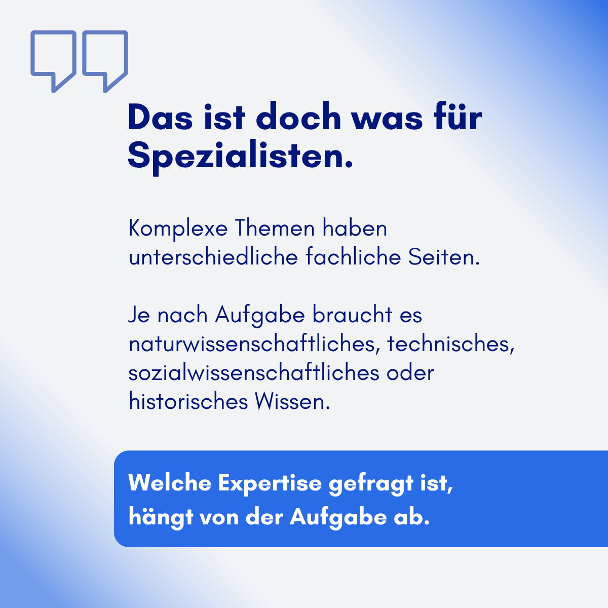 Was hast du denn damit zu tun?