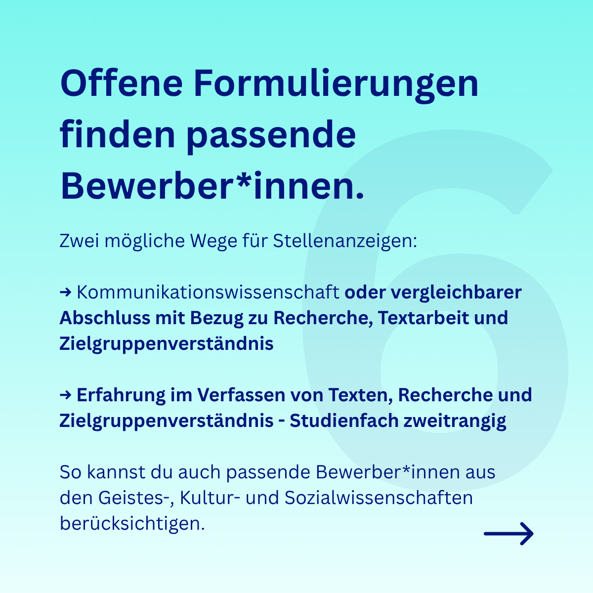 Kommunikationsstelle zu besetzen?